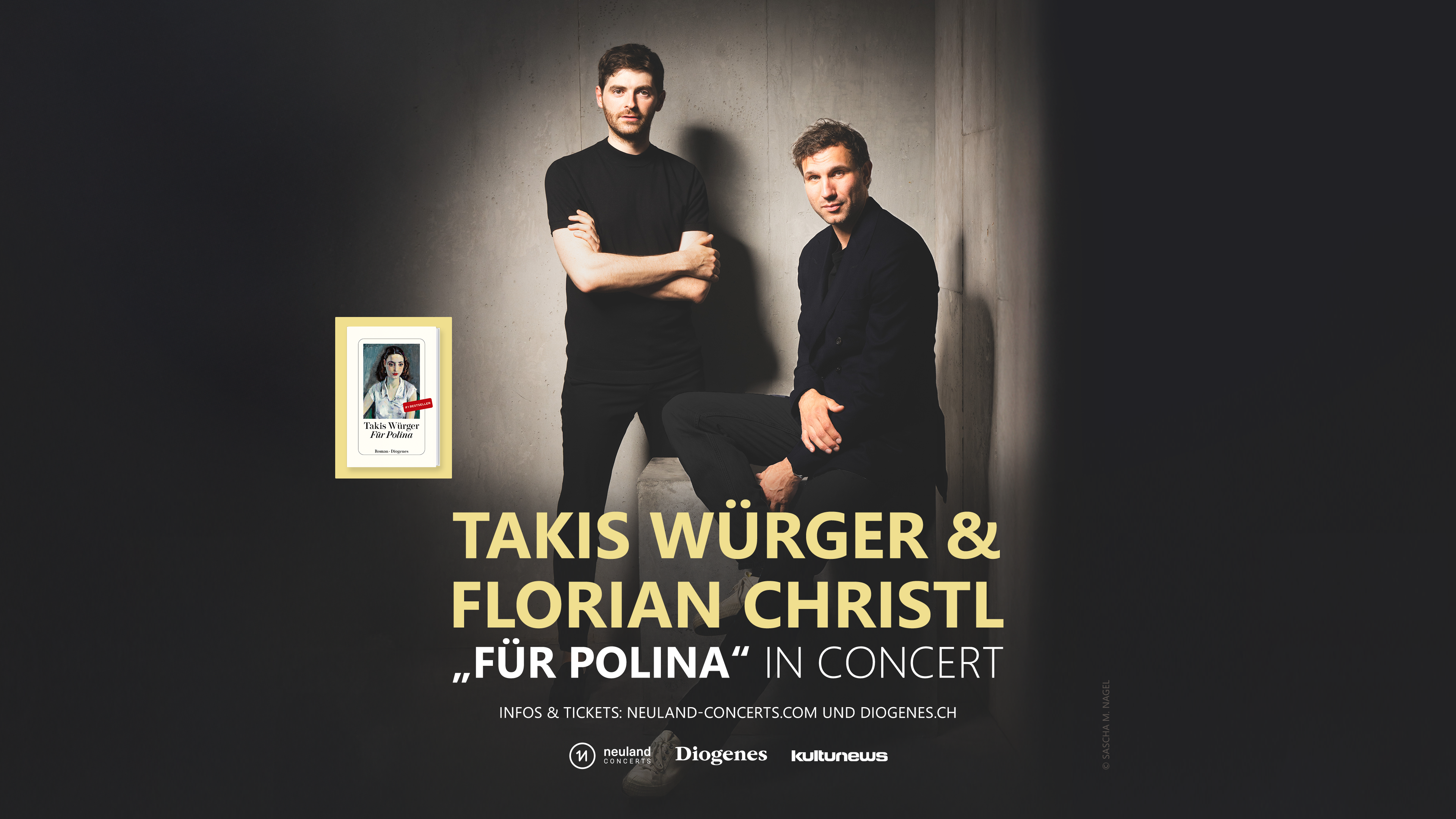 Takis Würger und Florian Christl